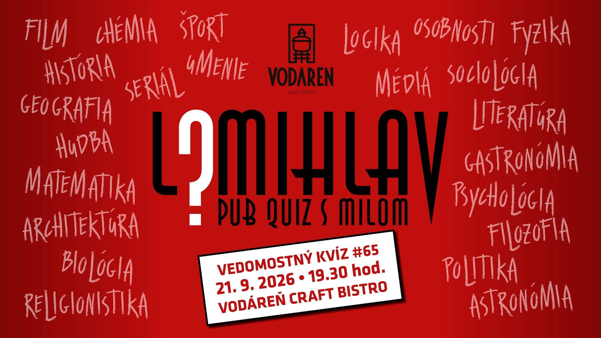 LOMIHLAV #65 vedomostný kvíz